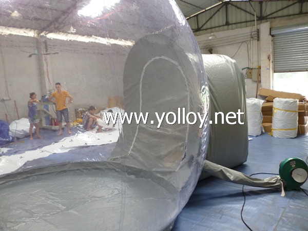 Clear Inflatable Lawn Tent