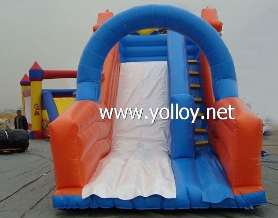 backyard inflatable slides for children