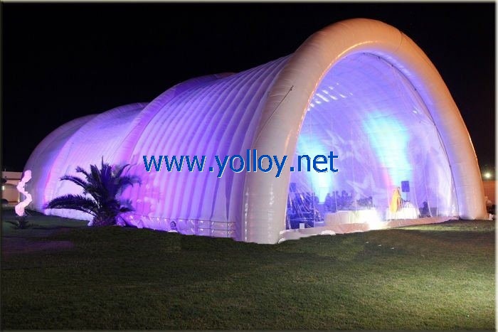 large inflatable light tent