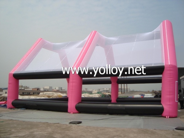 Mobile Inflatable paintball bunker field