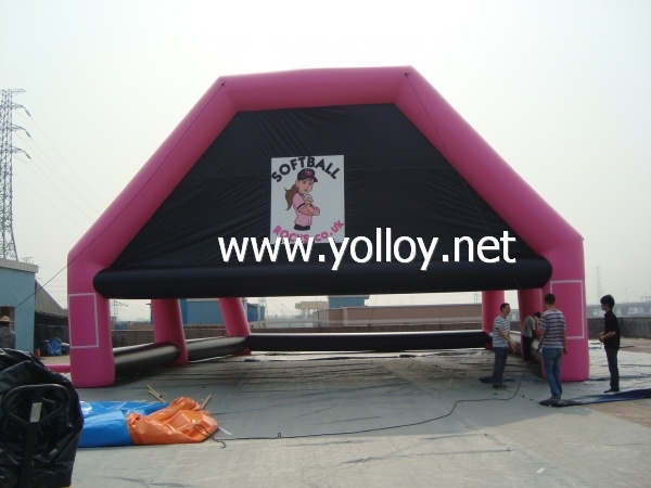 Mobile Inflatable paintball bunker field