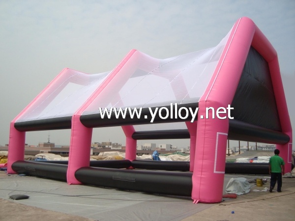 Mobile Inflatable paintball bunker field