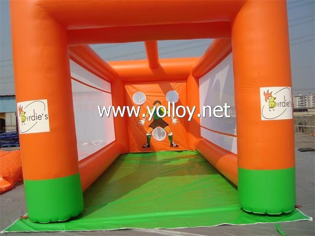 inflatable football shootout game