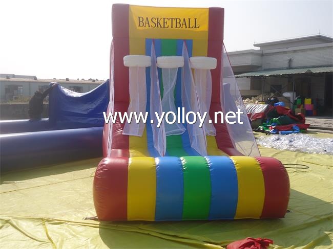 inflatable ball trampoline basketball bungee jump