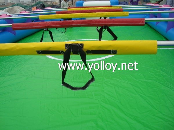 inflatable football field bandage game