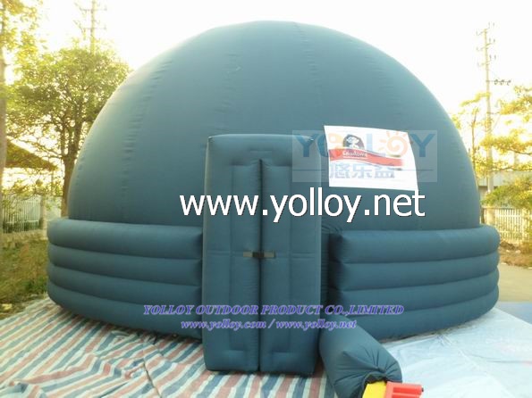Airlock door full dome portable planetarium
