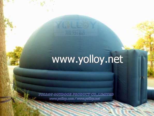 Airlock door full dome portable planetarium