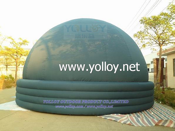 Airlock door full dome portable planetarium