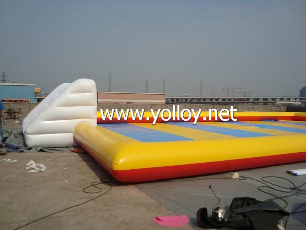 Inflatable Soccer Arena with goal post