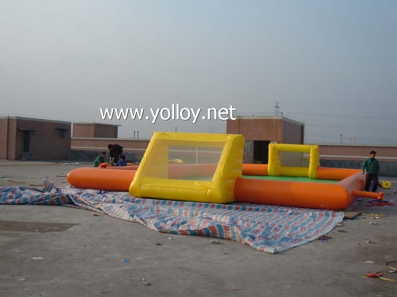 Inflatable Soccer Arena with goal post
