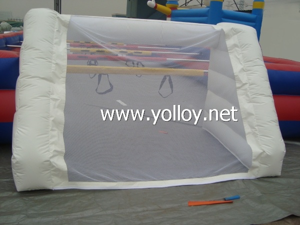 football game of inflatable football pitch