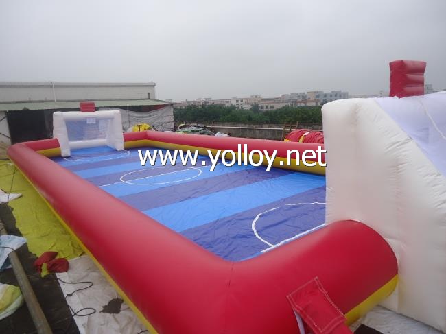 Human Table inflatable Football pitch