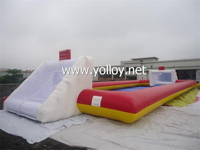 Human Table inflatable Football pitch