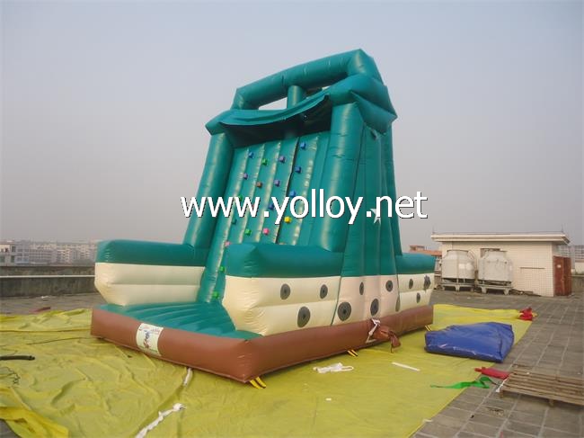 sport games Inflatable rock Climbing Wall