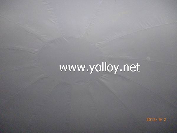 Inflatable dome projection screen