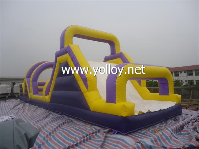 Forest with Animals Inflatable Slide Combo