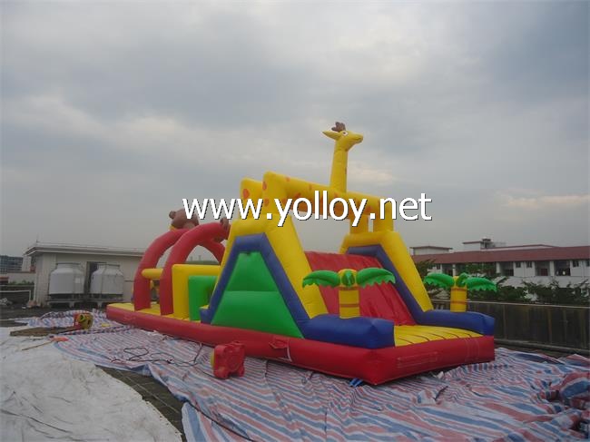 childrens Paradise inflatable interactive games