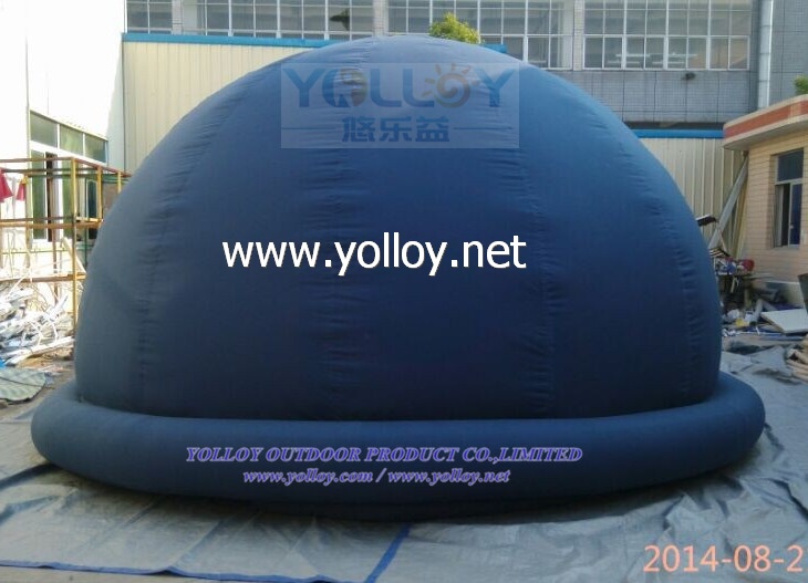 Planetarium projection dome inflatable tent 