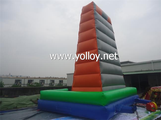 Obstacle sports Inflatable Rock climbing wall