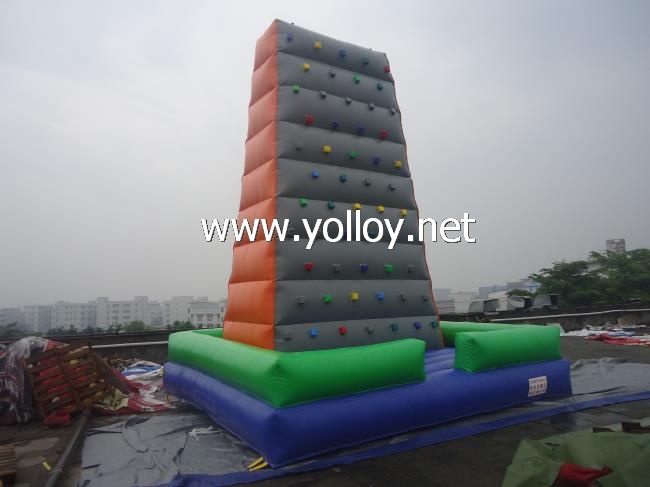 Obstacle sports Inflatable Rock climbing wall