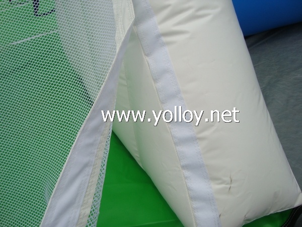 Human Table foodball inflatable giant football pitch