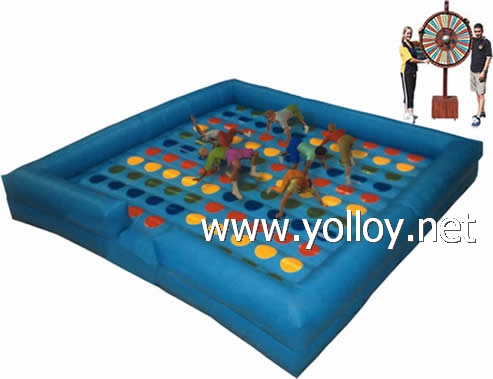 inflatable playground Mega Twister game