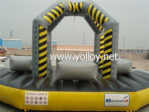 The wrecking ball inflatable interested bouncy games