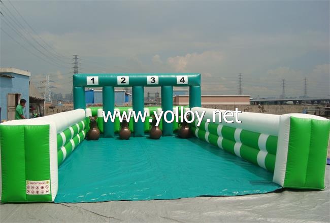 Hot creative inflatable wii horse riding competition