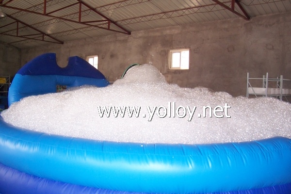 outdoor inflatable foam pit for foam party