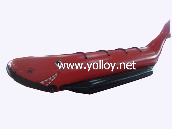 Lovely Shake shaped Banana Boat in red