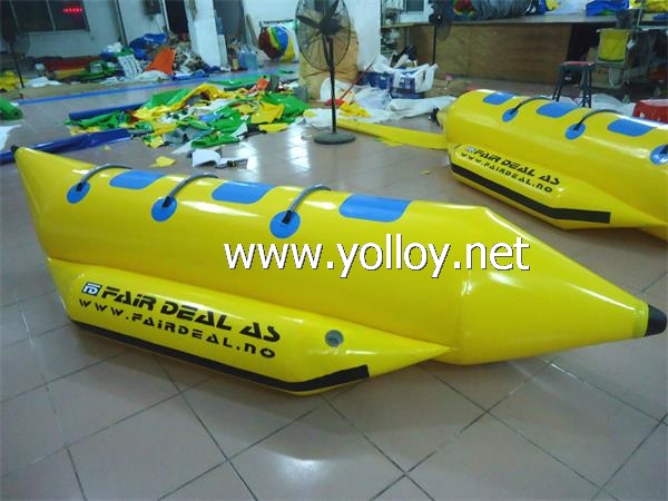 Cool banana boat for 3 Passenger Water Sled