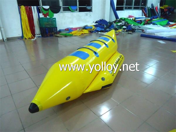 Cool banana boat for 3 Passenger Water Sled