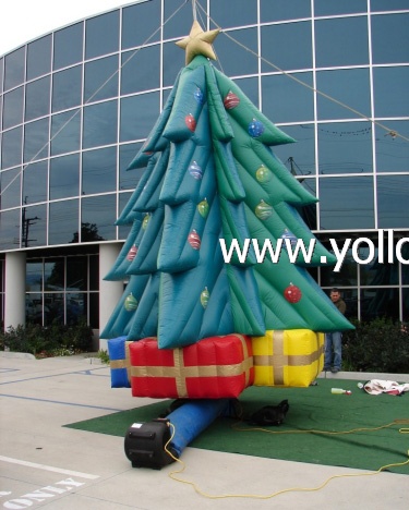 Christmas decoration giant inflatable tree outdoor