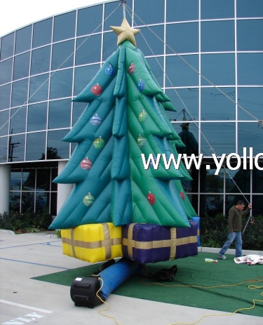 Christmas decoration giant inflatable tree outdoor