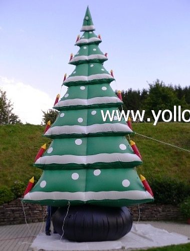 christmas inflatables christmas tree