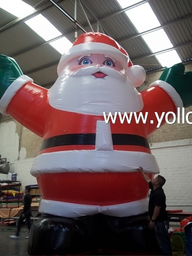 giant santa inflatable Christmas decoration