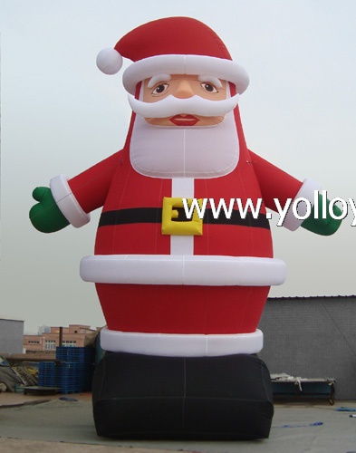 Outdoor giant santa claus inflatable Christmas