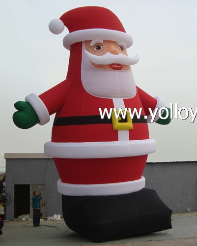 Outdoor giant santa claus inflatable Christmas