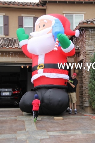 inflatable santa claus Giant outdoor Decoration