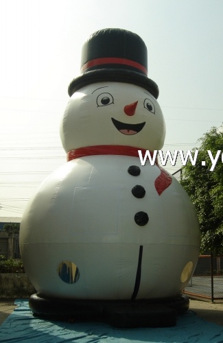 blow up snowman inflatable xmas outdoor decoration