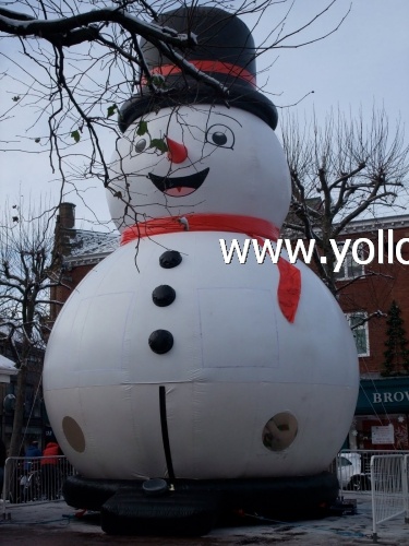 blow up snowman inflatable xmas outdoor decoration