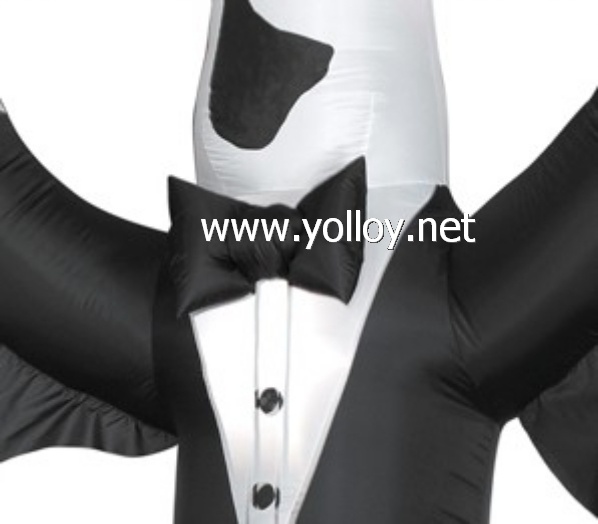 wholesales yard decorations Giant Ghost With Top Hat Airblown Inflatable