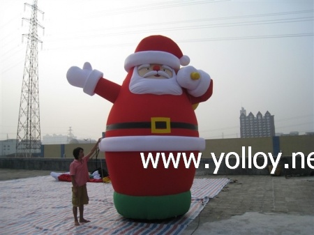 Inflatable bouncy The Santa reindeer sleigh GOOD ideas for Christmas