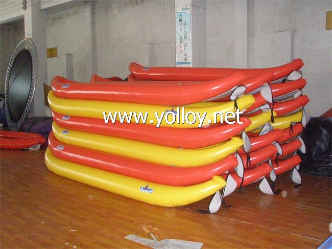 Inflatable boat water sport boat for 2 person