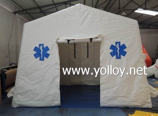 Self Erecting Inflating Rescue Tent