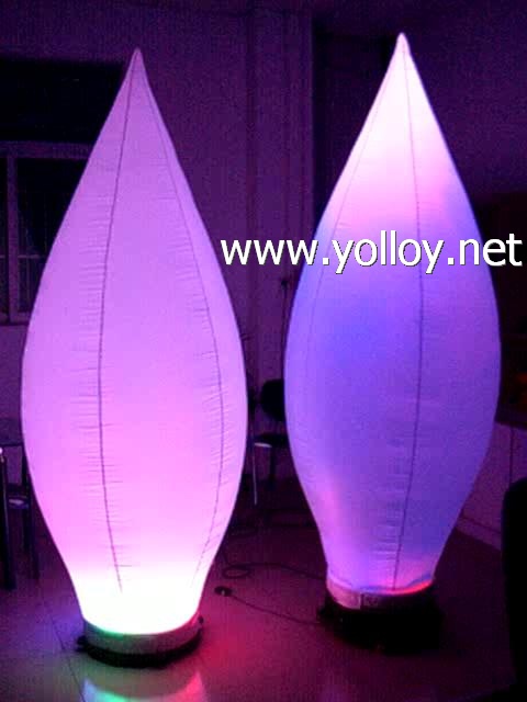 flame shape inflatable light