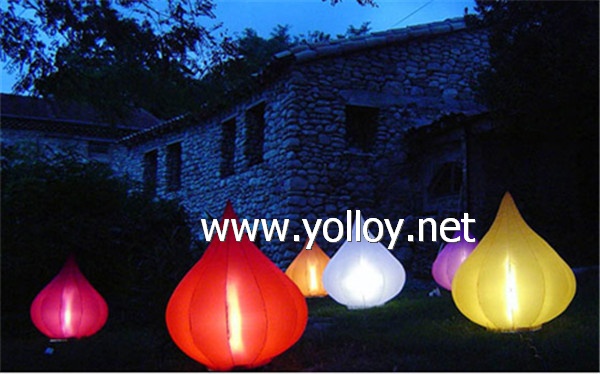 onion shape inflatable lamp decoration