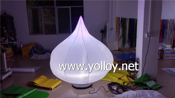 onion shape inflatable lamp decoration