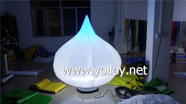 onion shape inflatable lamp decoration