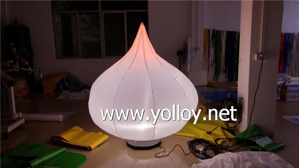onion shape inflatable lamp decoration